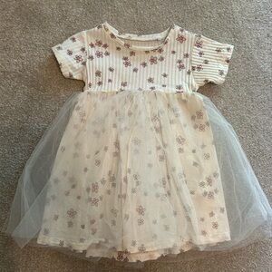 Zara Floral Tulle Dress